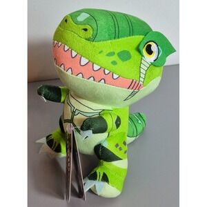 Bakugan Trox Green Dinosaur Plush with Tags 7" NEW NWT